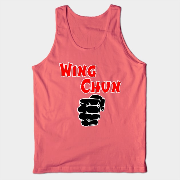 wing chun Tank Top by Mamon